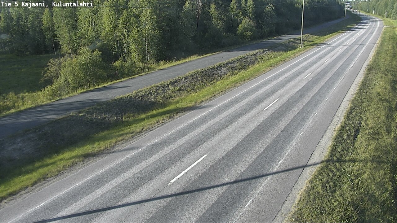 Kelikamerat Kuva Tie 5 Kajaani, Kuluntalahti, Kajaani, Kainuu