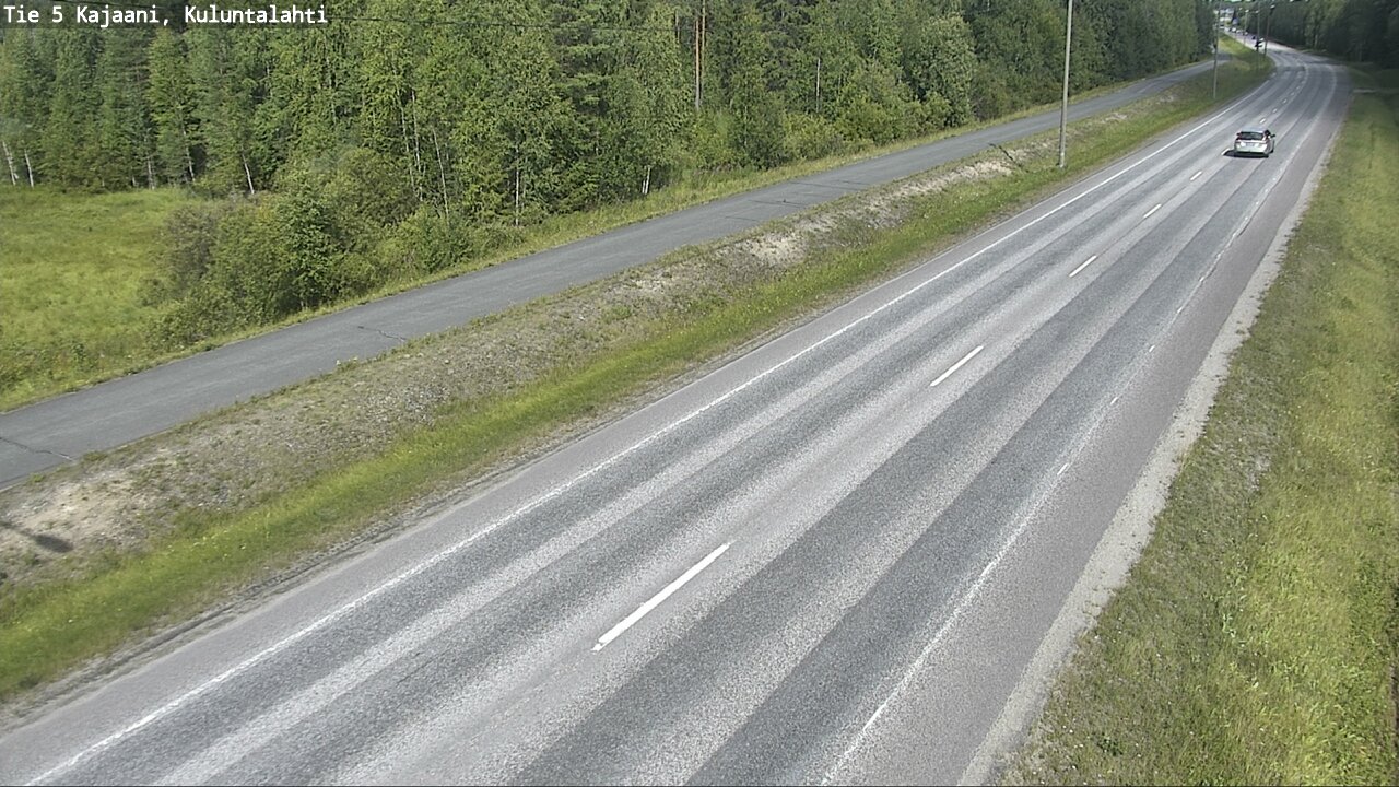 Kelikamerat Kuva Tie 5 Kajaani, Kuluntalahti, Kajaani, Kainuu