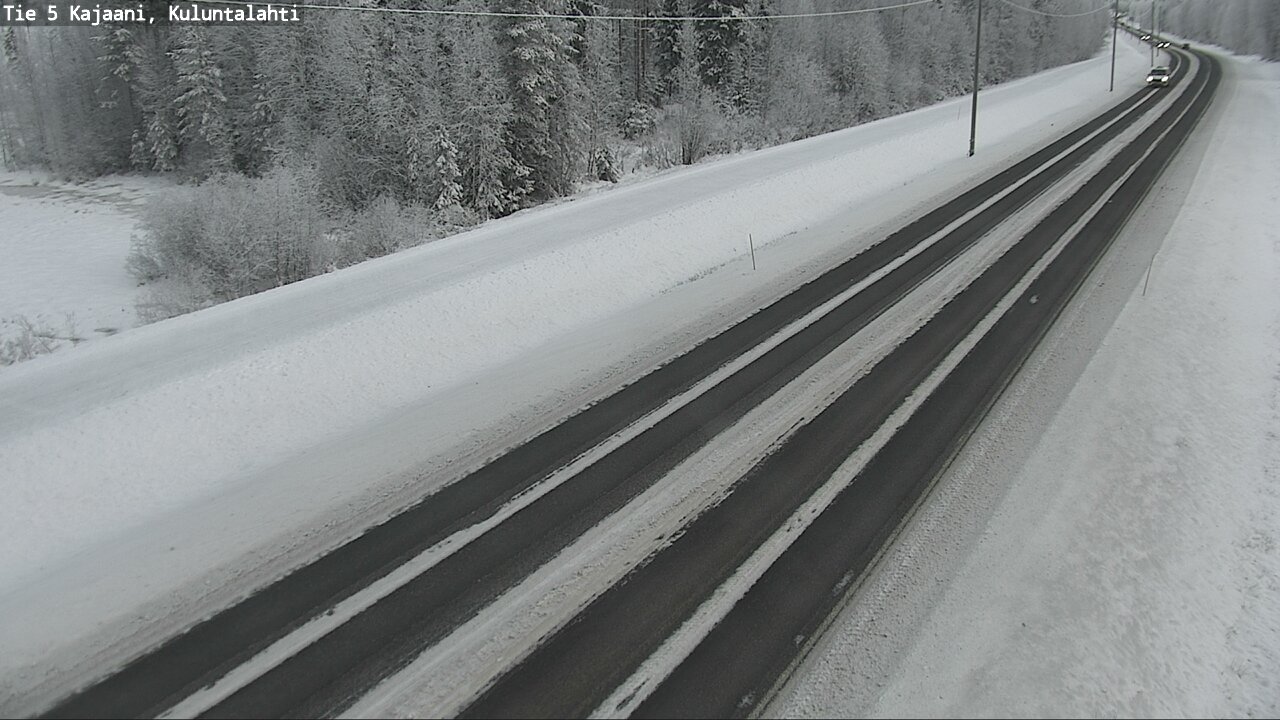 Kelikamerat Kuva Tie 5 Kajaani, Kuluntalahti, Kajaani, Kainuu