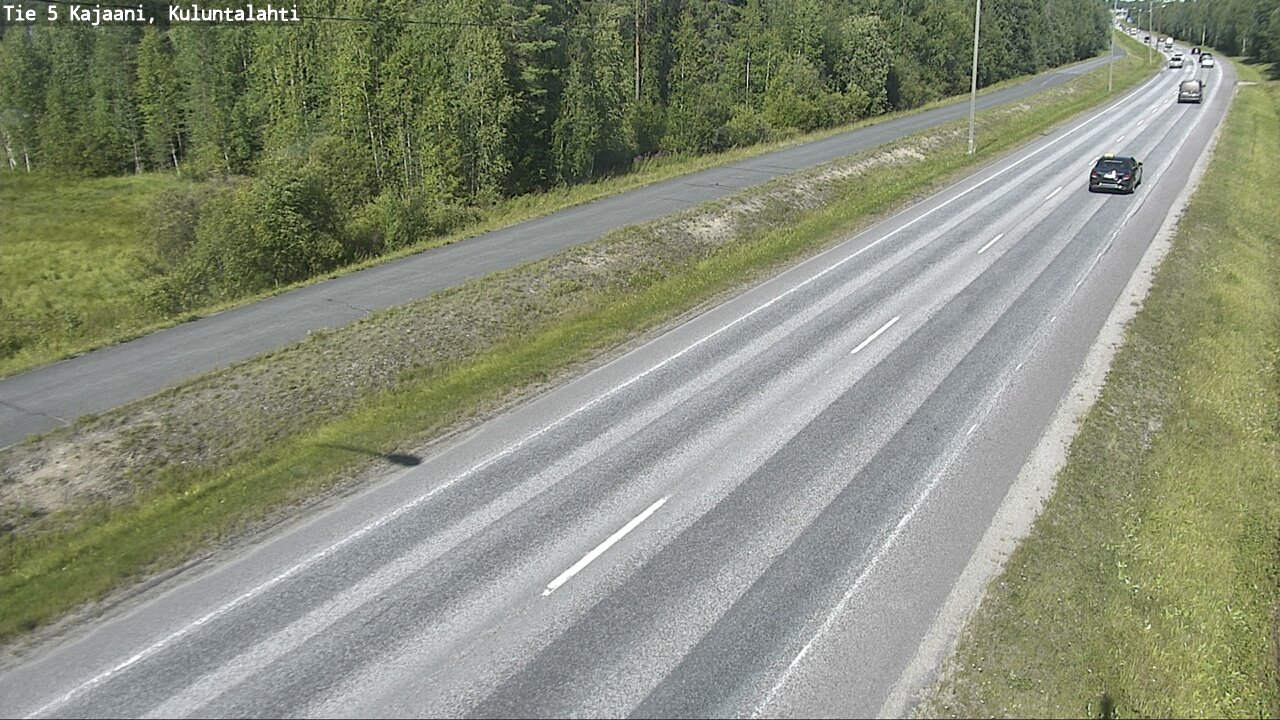 Kelikamerat Kuva Tie 5 Kajaani, Kuluntalahti, Kajaani, Kainuu