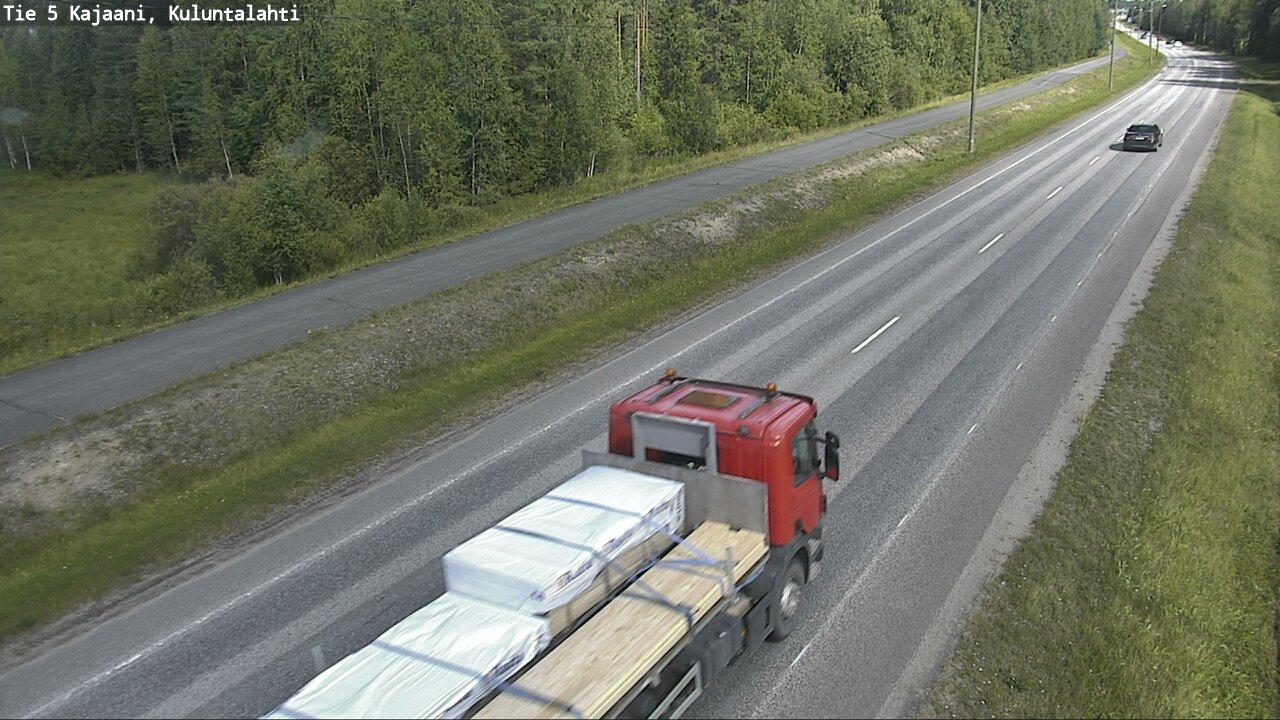 Kelikamerat Kuva Tie 5 Kajaani, Kuluntalahti, Kajaani, Kainuu