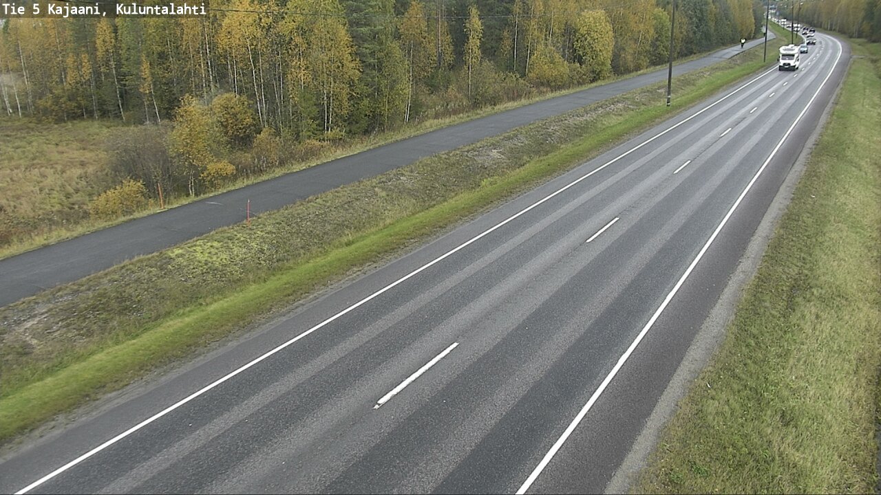 Kelikamerat Kuva Tie 5 Kajaani, Kuluntalahti, Kajaani, Kainuu