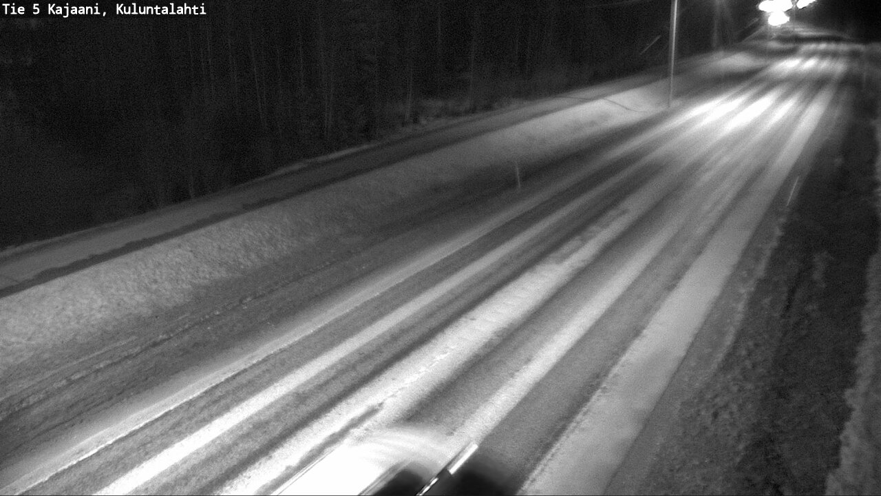 Weather Camera Image Road 5 Kajaani, Kuluntalahti, Kajaani, Kainuu