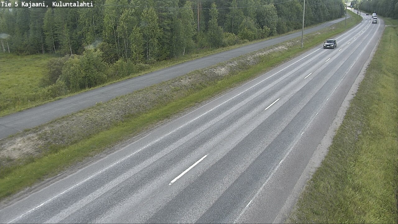 Kelikamerat Kuva Tie 5 Kajaani, Kuluntalahti, Kajaani, Kainuu