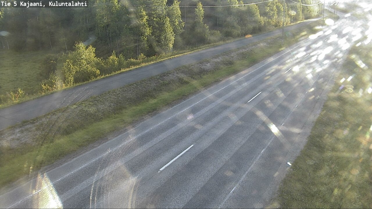 Kelikamerat Kuva Tie 5 Kajaani, Kuluntalahti, Kajaani, Kainuu