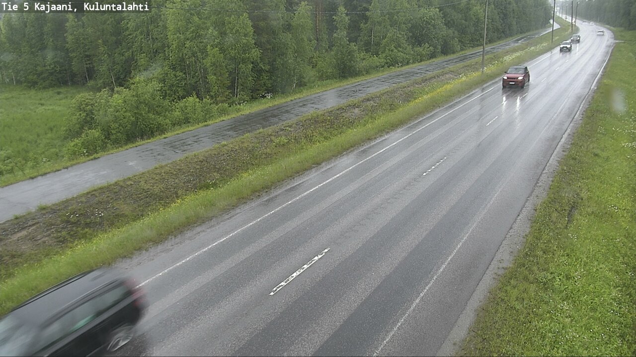 Kelikamerat Kuva Tie 5 Kajaani, Kuluntalahti, Kajaani, Kainuu
