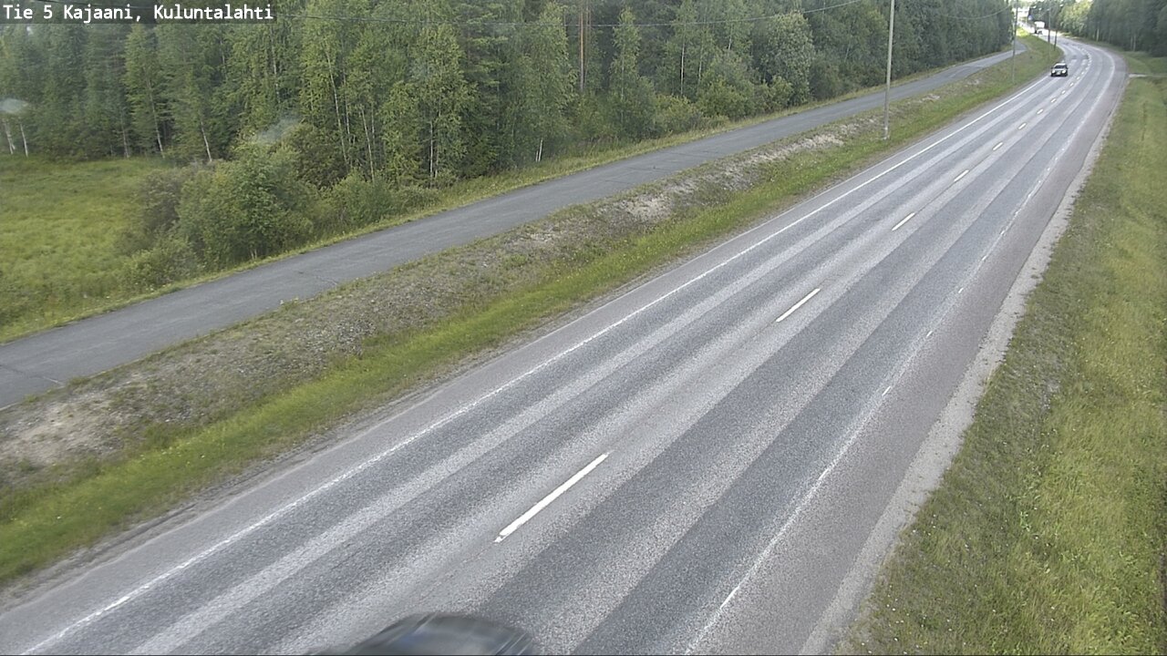 Kelikamerat Kuva Tie 5 Kajaani, Kuluntalahti, Kajaani, Kainuu