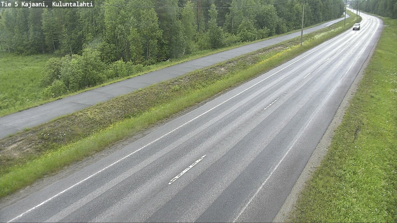 Kelikamerat Kuva Tie 5 Kajaani, Kuluntalahti, Kajaani, Kainuu