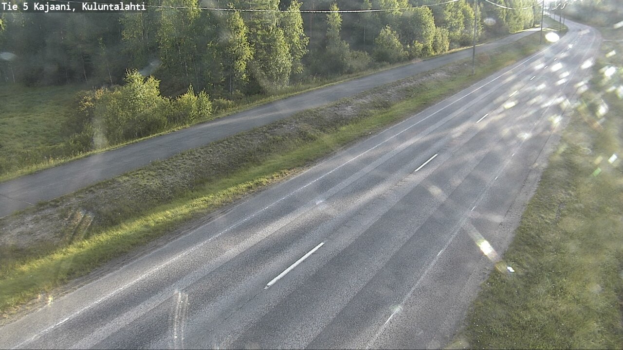 Kelikamerat Kuva Tie 5 Kajaani, Kuluntalahti, Kajaani, Kainuu