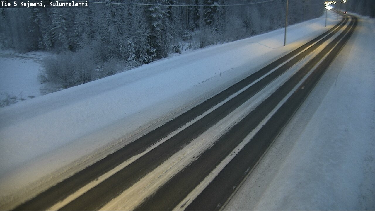 Kelikamerat Kuva Tie 5 Kajaani, Kuluntalahti, Kajaani, Kainuu