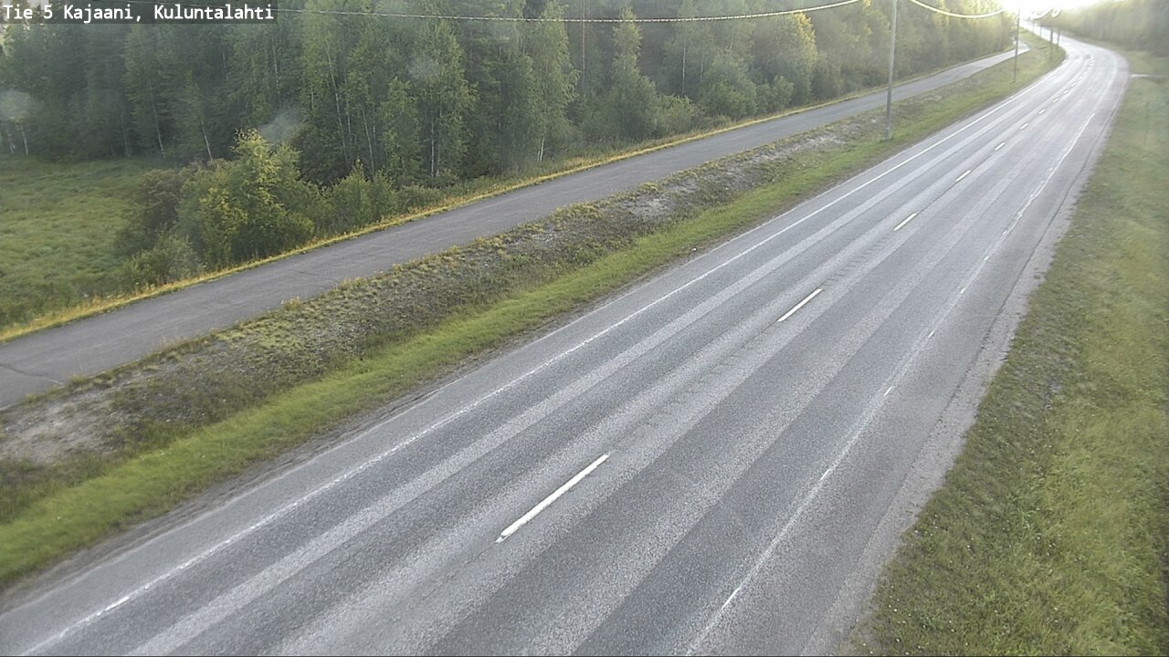 Kelikamerat Kuva Tie 5 Kajaani, Kuluntalahti, Kajaani, Kainuu