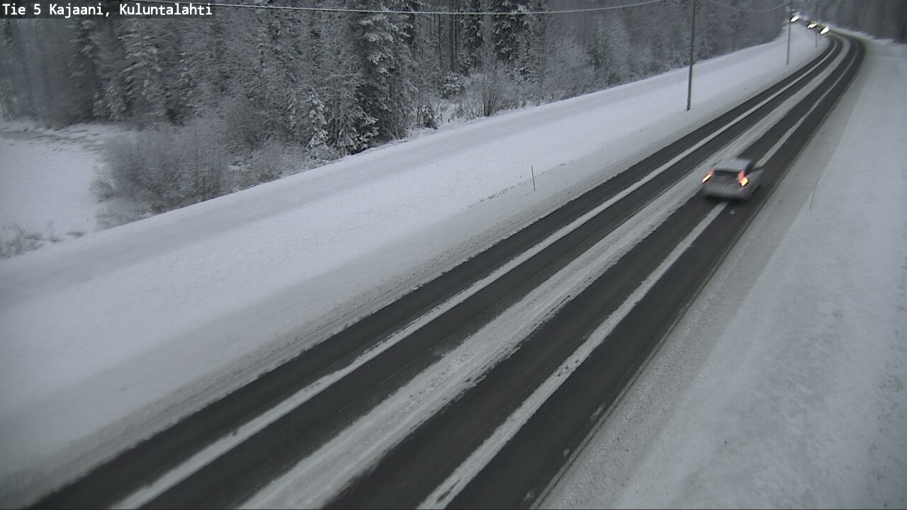 Kelikamerat Kuva Tie 5 Kajaani, Kuluntalahti, Kajaani, Kainuu