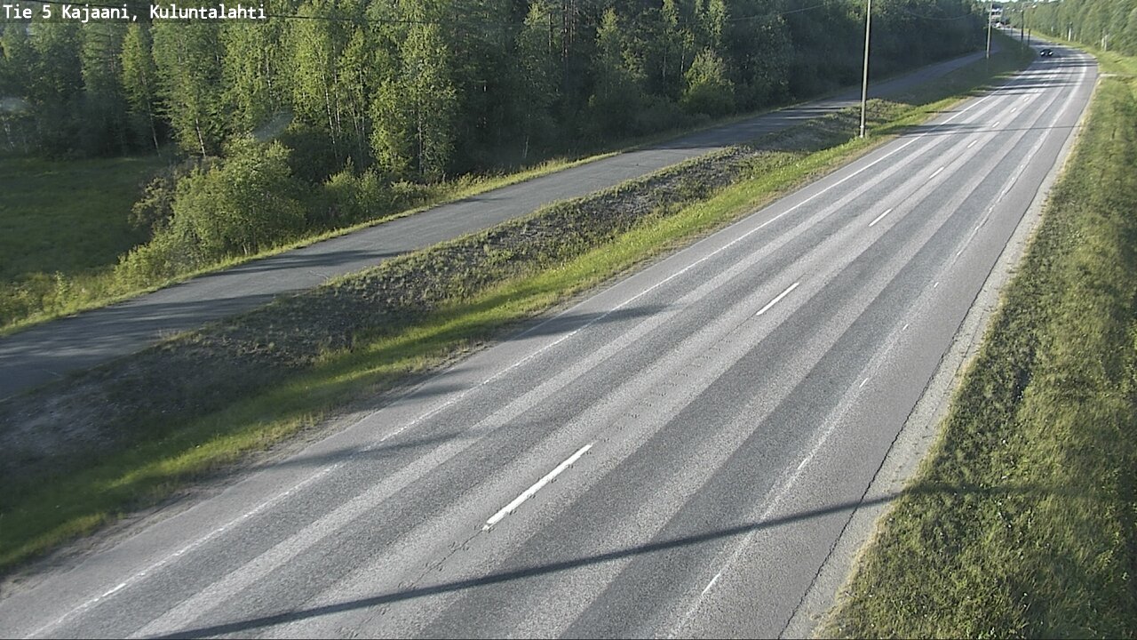 Kelikamerat Kuva Tie 5 Kajaani, Kuluntalahti, Kajaani, Kainuu