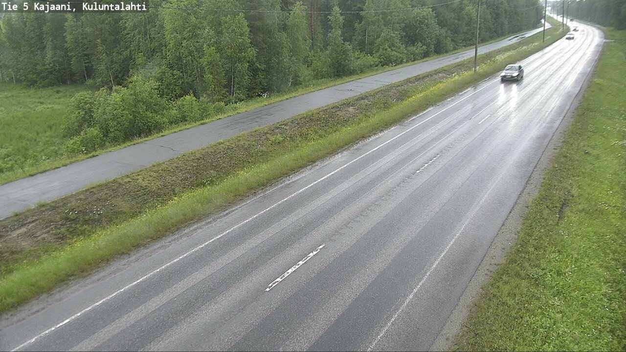 Kelikamerat Kuva Tie 5 Kajaani, Kuluntalahti, Kajaani, Kainuu