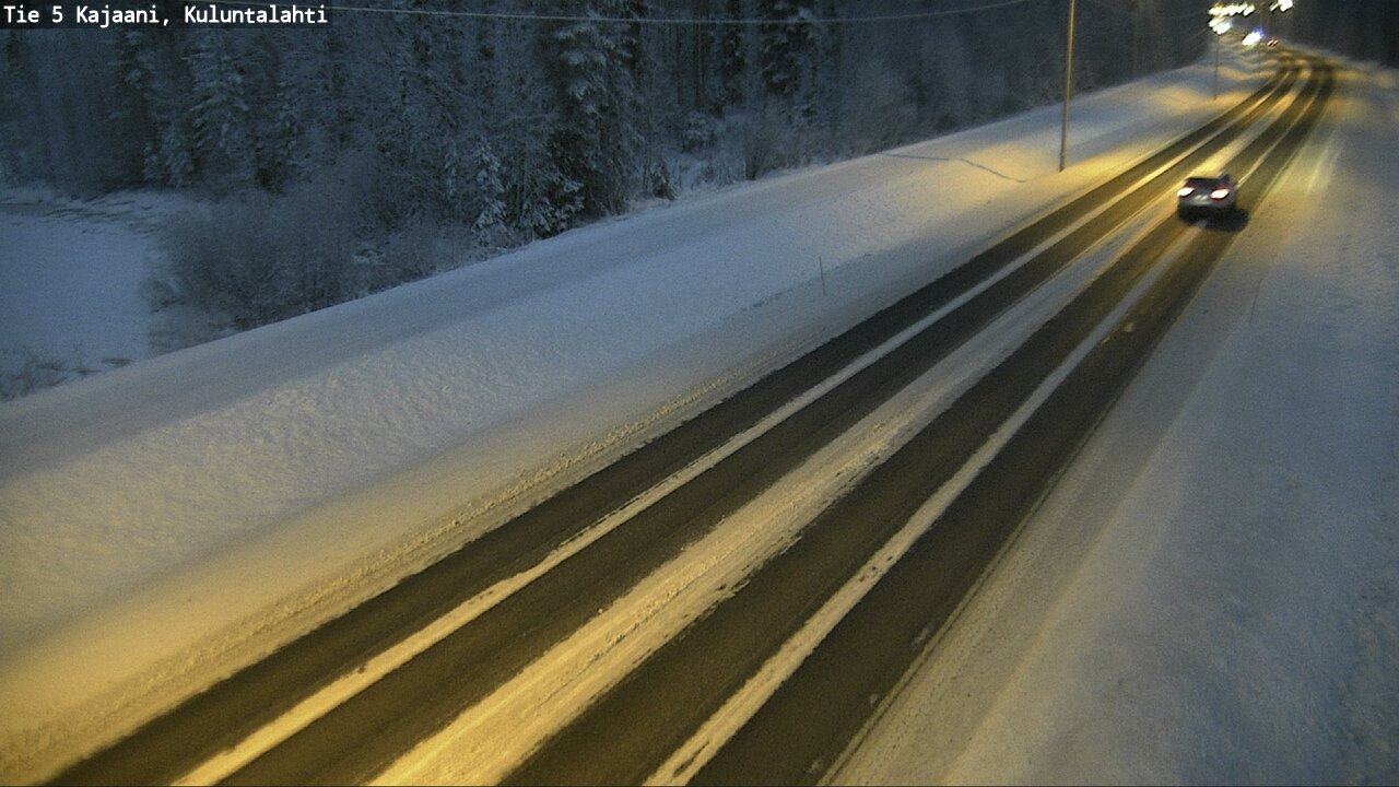 Kelikamerat Kuva Tie 5 Kajaani, Kuluntalahti, Kajaani, Kainuu