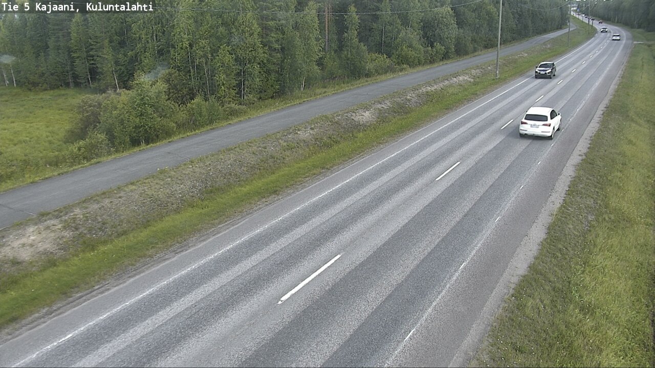 Kelikamerat Kuva Tie 5 Kajaani, Kuluntalahti, Kajaani, Kainuu