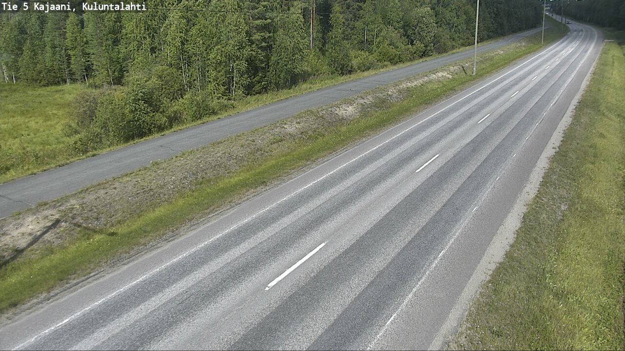 Kelikamerat Kuva Tie 5 Kajaani, Kuluntalahti, Kajaani, Kainuu