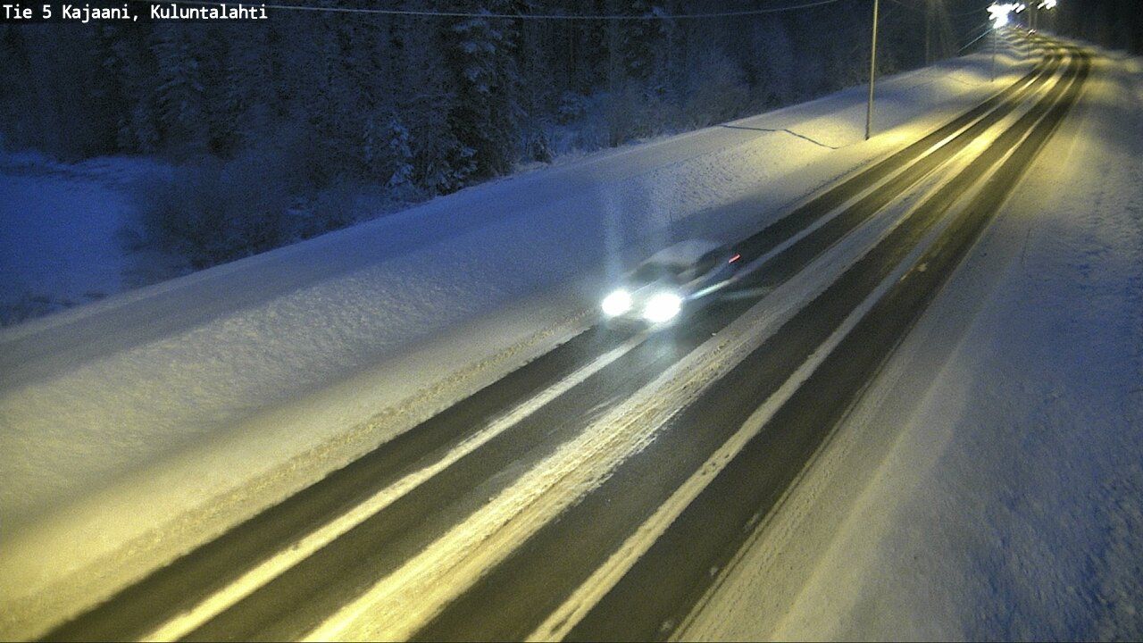 Kelikamerat Kuva Tie 5 Kajaani, Kuluntalahti, Kajaani, Kainuu