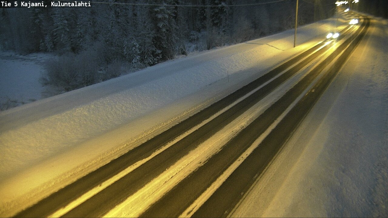 Kelikamerat Kuva Tie 5 Kajaani, Kuluntalahti, Kajaani, Kainuu