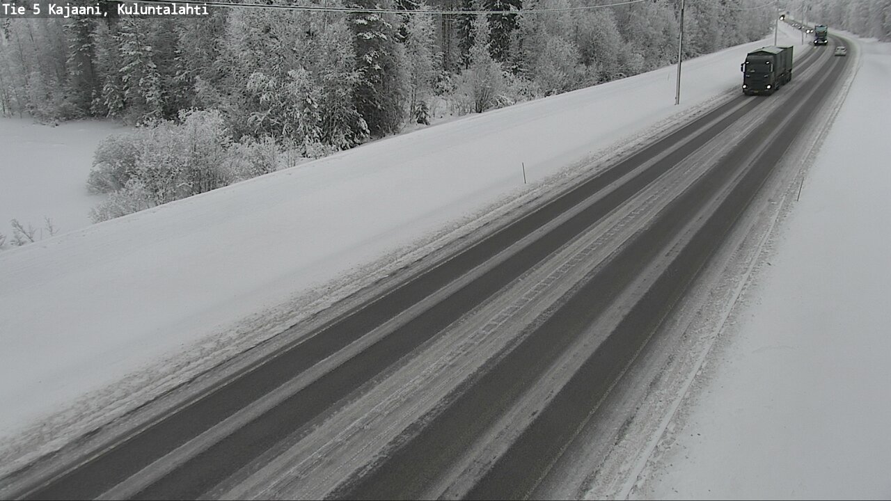 Weather Camera Image Road 5 Kajaani, Kuluntalahti, Kajaani, Kainuu