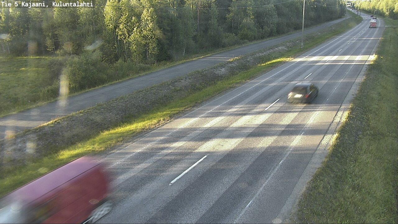 Kelikamerat Kuva Tie 5 Kajaani, Kuluntalahti, Kajaani, Kainuu