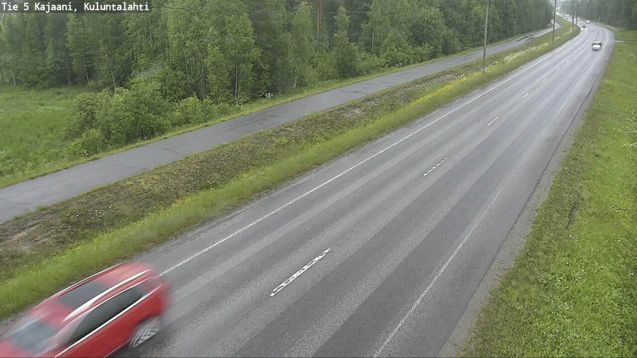 Kelikamerat Kuva Tie 5 Kajaani, Kuluntalahti, Kajaani, Kainuu