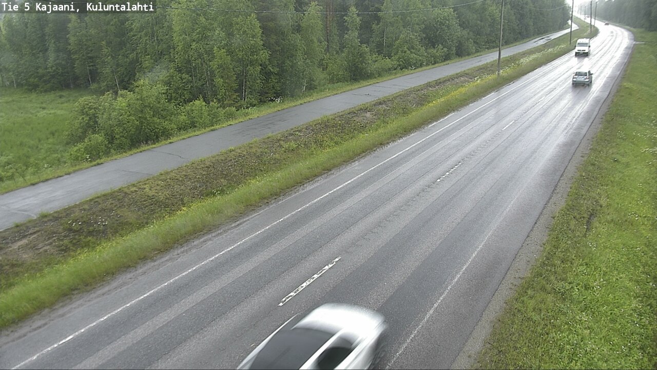 Kelikamerat Kuva Tie 5 Kajaani, Kuluntalahti, Kajaani, Kainuu