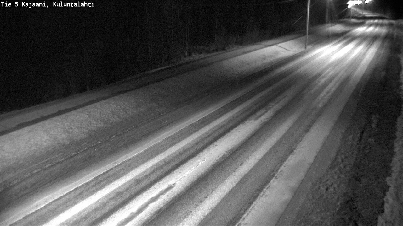 Weather Camera Image Road 5 Kajaani, Kuluntalahti, Kajaani, Kainuu