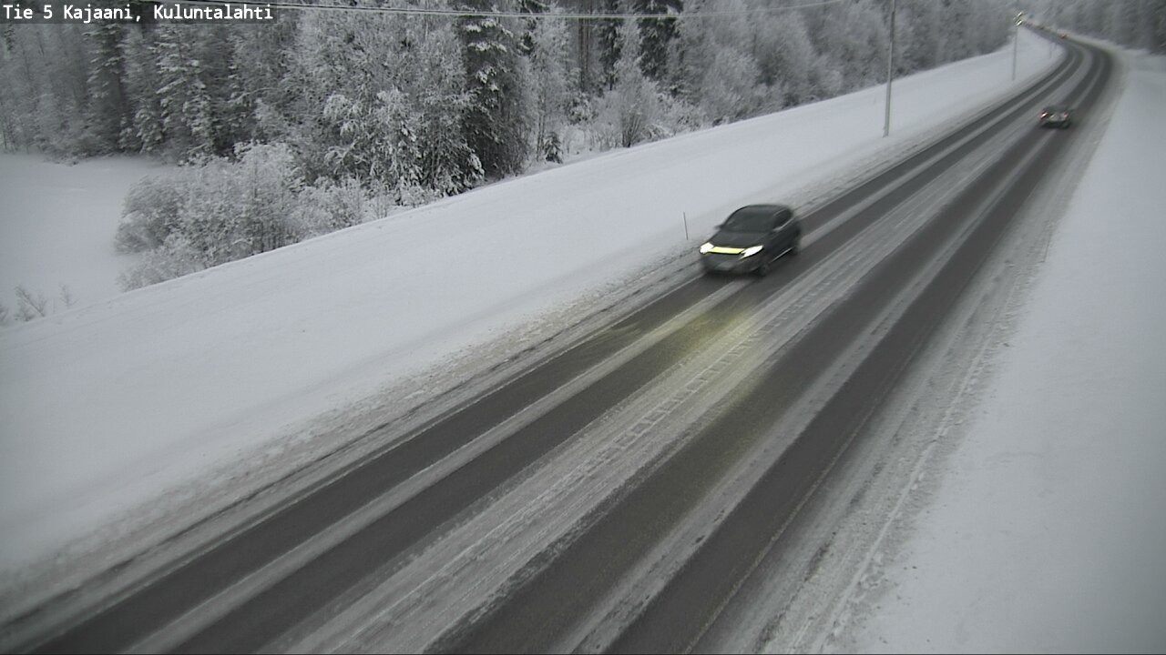 Weather Camera Image Road 5 Kajaani, Kuluntalahti, Kajaani, Kainuu