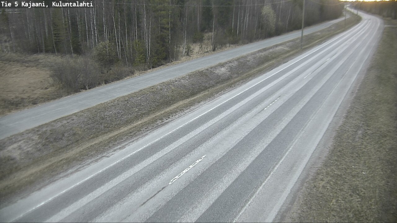 Kelikamerat Kuva Tie 5 Kajaani, Kuluntalahti, Kajaani, Kainuu