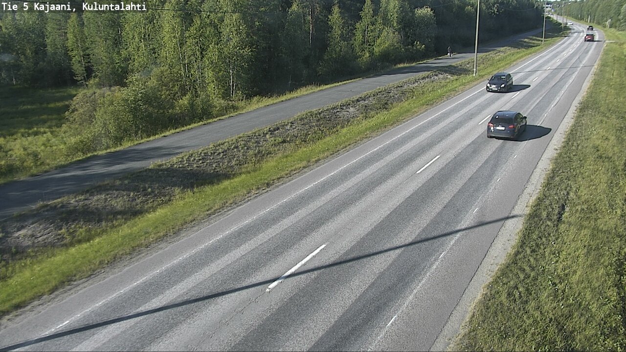 Kelikamerat Kuva Tie 5 Kajaani, Kuluntalahti, Kajaani, Kainuu