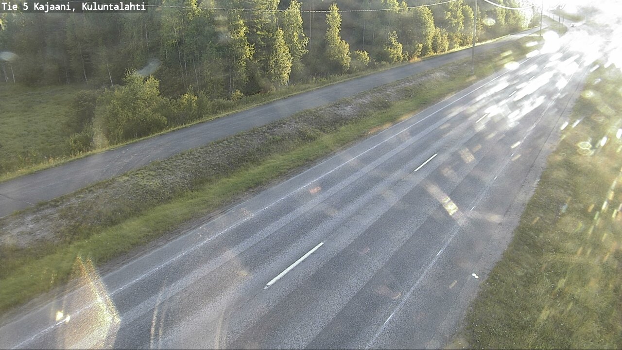 Kelikamerat Kuva Tie 5 Kajaani, Kuluntalahti, Kajaani, Kainuu