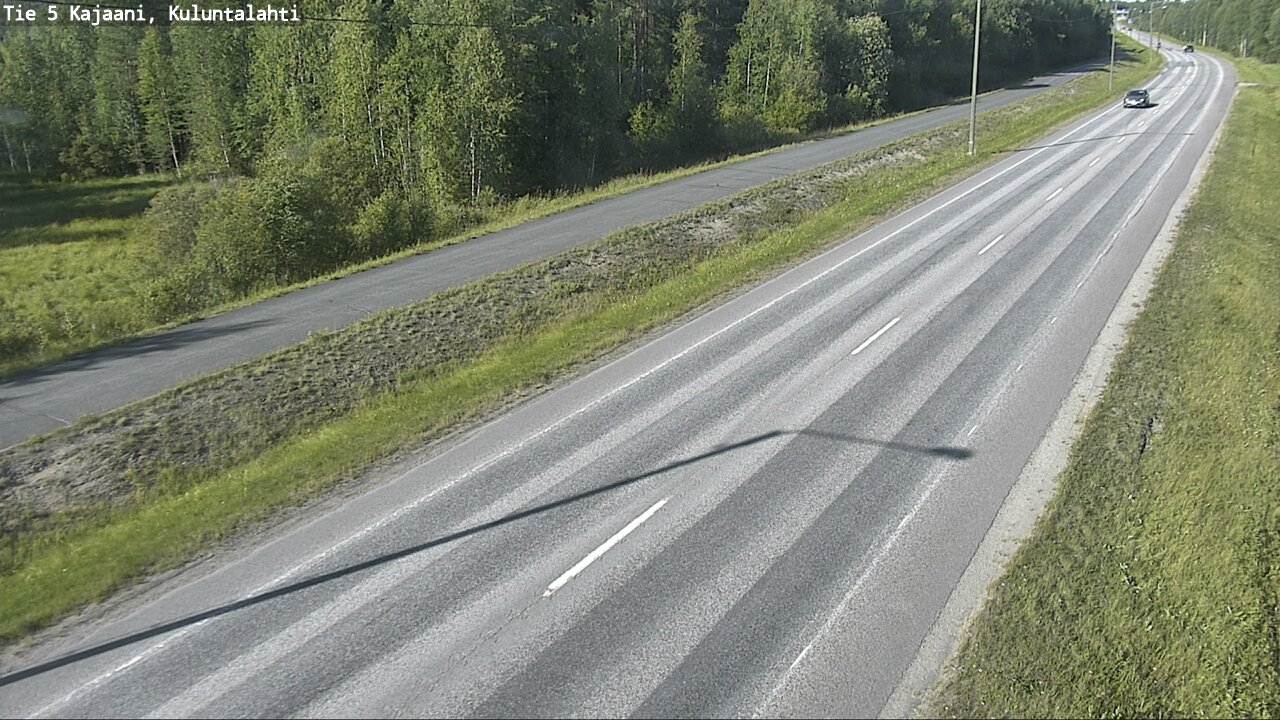 Kelikamerat Kuva Tie 5 Kajaani, Kuluntalahti, Kajaani, Kainuu