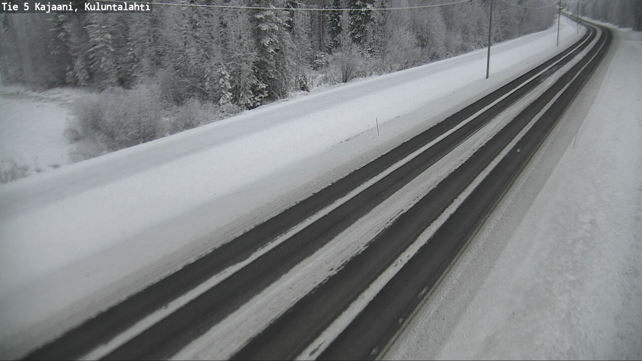 Kelikamerat Kuva Tie 5 Kajaani, Kuluntalahti, Kajaani, Kainuu