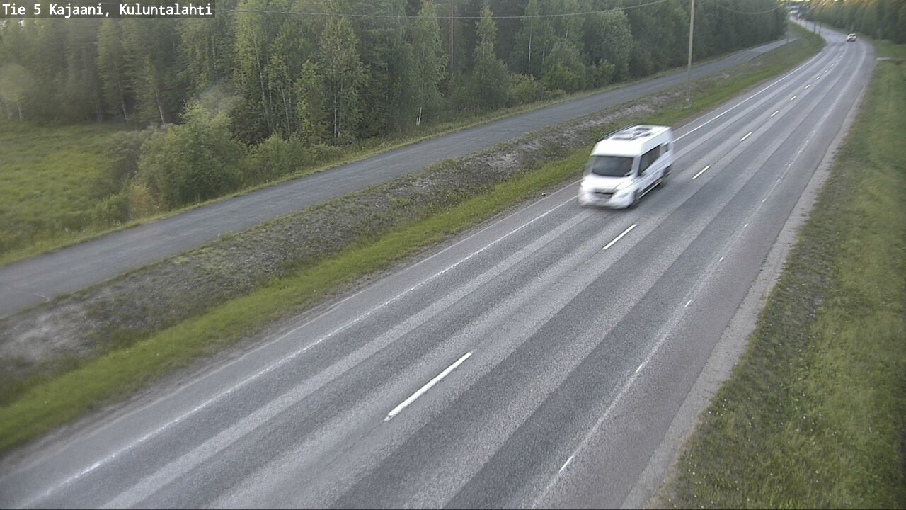 Kelikamerat Kuva Tie 5 Kajaani, Kuluntalahti, Kajaani, Kainuu