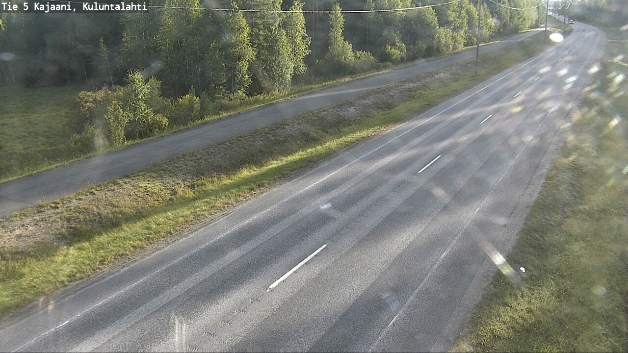 Kelikamerat Kuva Tie 5 Kajaani, Kuluntalahti, Kajaani, Kainuu