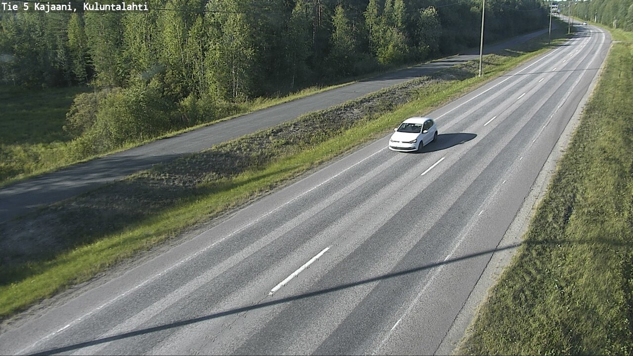 Kelikamerat Kuva Tie 5 Kajaani, Kuluntalahti, Kajaani, Kainuu