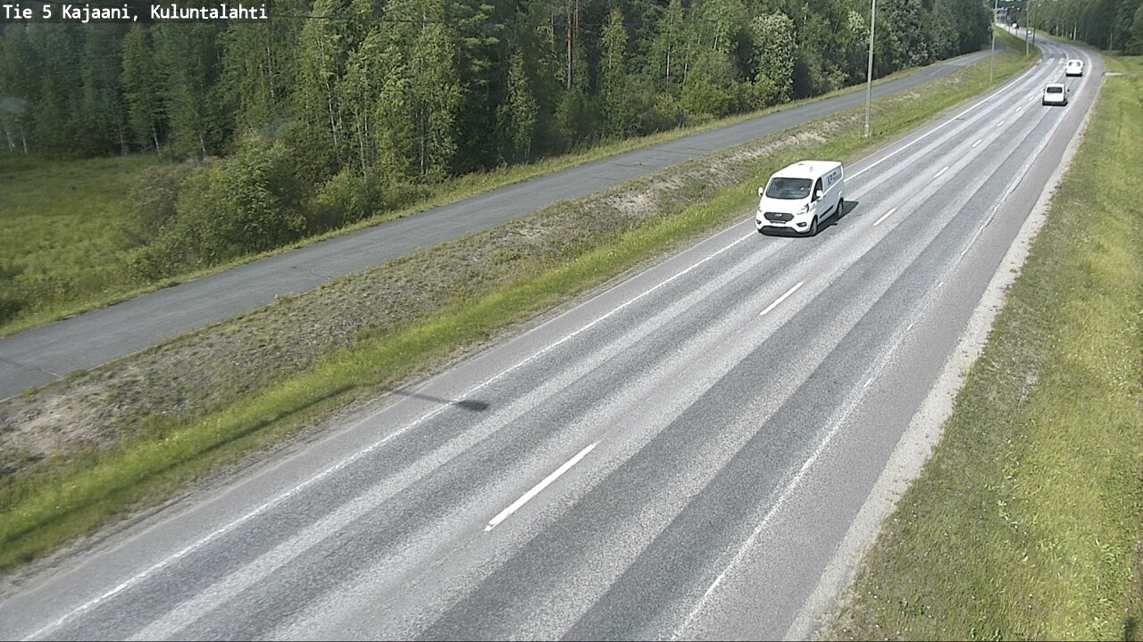 Kelikamerat Kuva Tie 5 Kajaani, Kuluntalahti, Kajaani, Kainuu