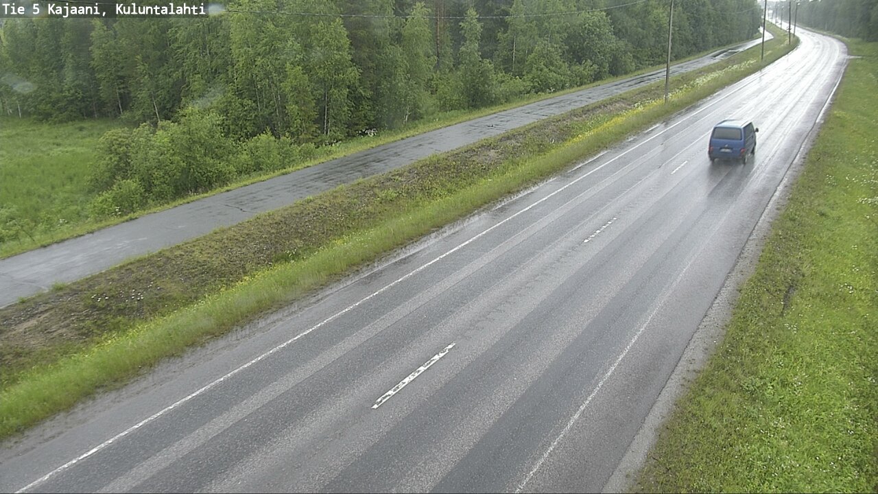 Kelikamerat Kuva Tie 5 Kajaani, Kuluntalahti, Kajaani, Kainuu
