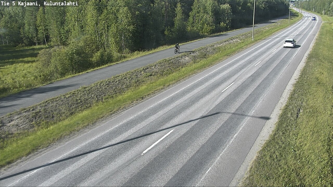 Kelikamerat Kuva Tie 5 Kajaani, Kuluntalahti, Kajaani, Kainuu