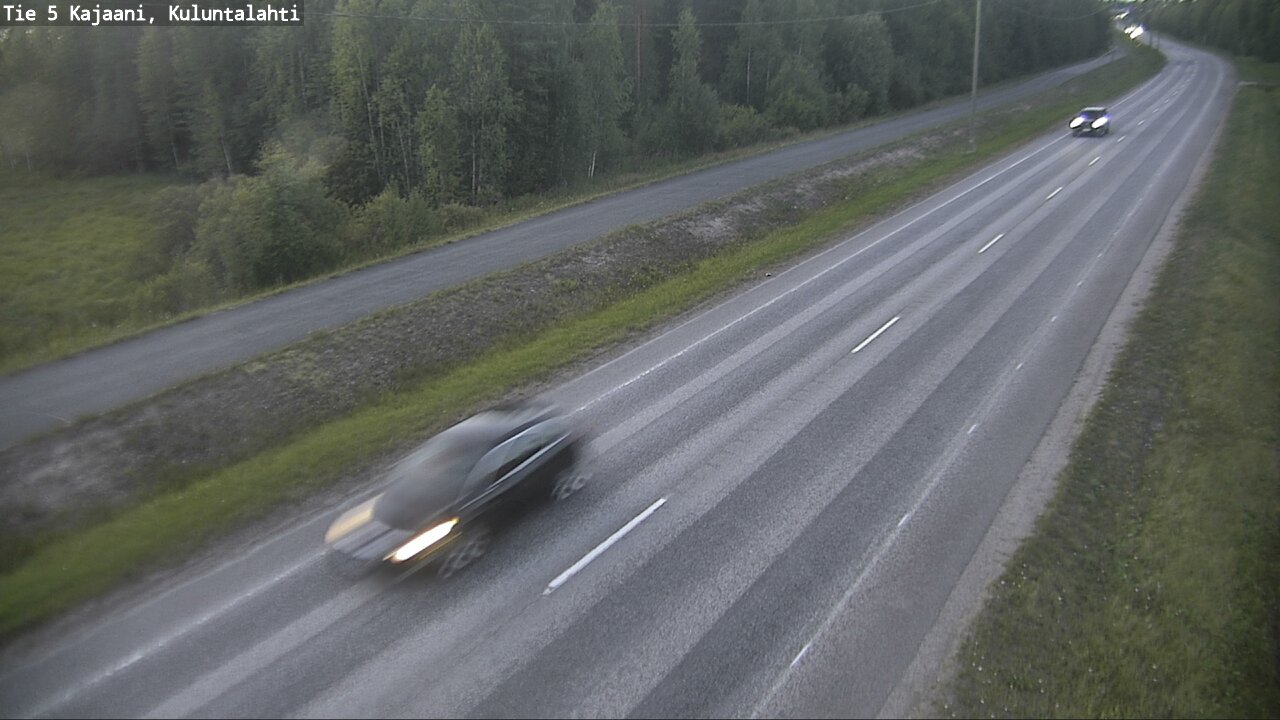Kelikamerat Kuva Tie 5 Kajaani, Kuluntalahti, Kajaani, Kainuu
