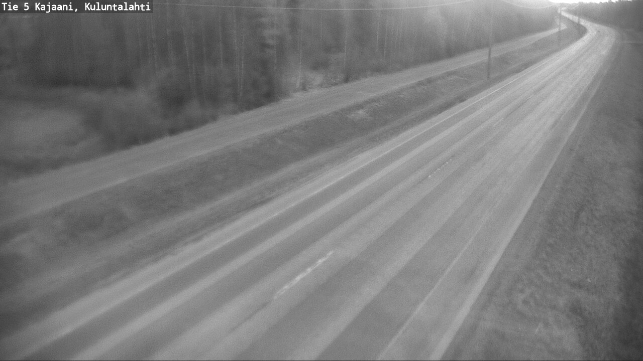 Weather Camera Image Road 5 Kajaani, Kuluntalahti, Kajaani, Kainuu