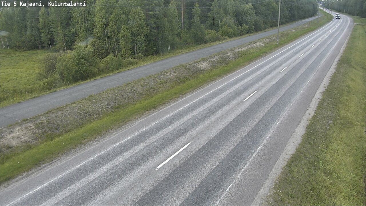 Weather Camera Image Road 5 Kajaani, Kuluntalahti, Kajaani, Kainuu