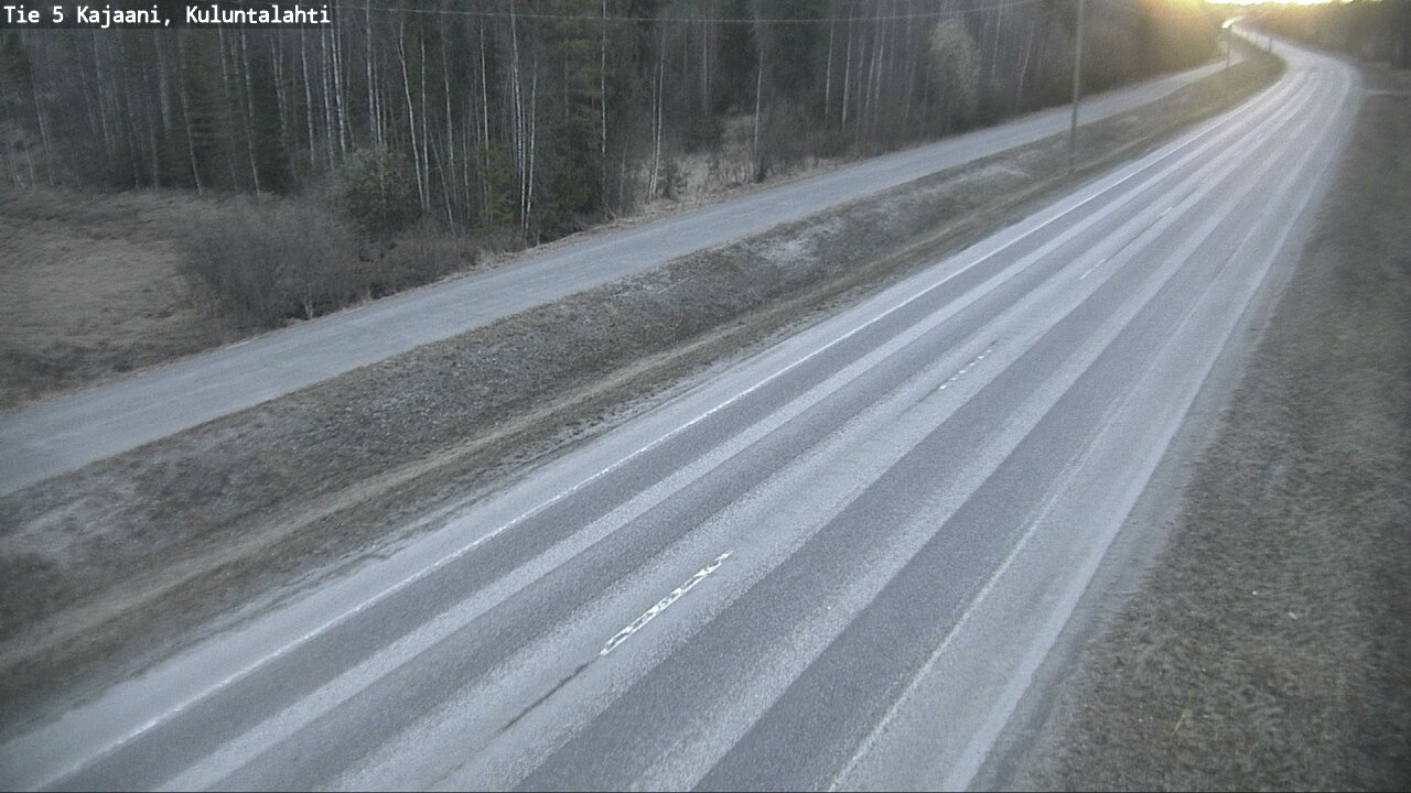 Kelikamerat Kuva Tie 5 Kajaani, Kuluntalahti, Kajaani, Kainuu
