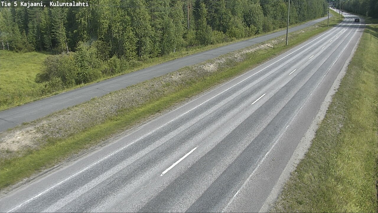 Weather Camera Image Road 5 Kajaani, Kuluntalahti, Kajaani, Kainuu