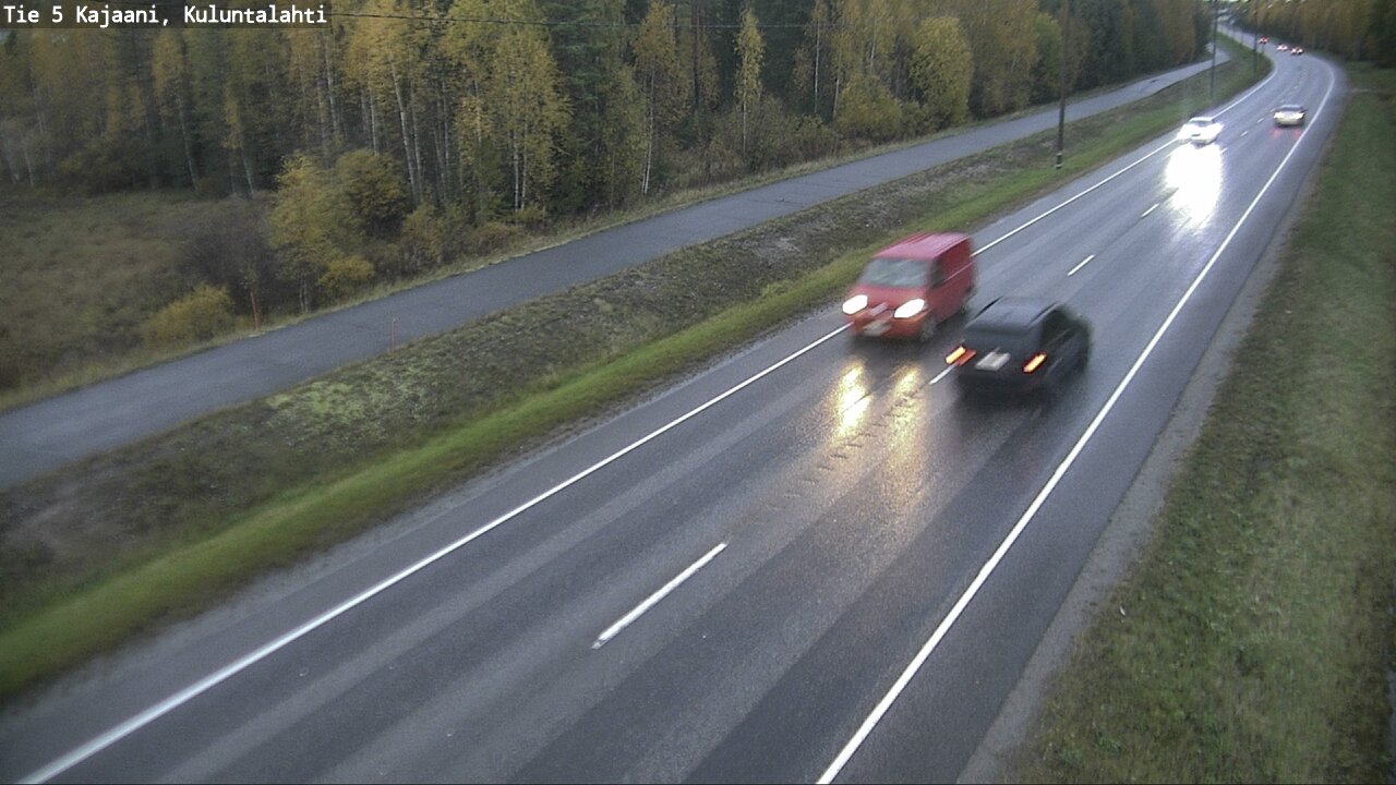 Kelikamerat Kuva Tie 5 Kajaani, Kuluntalahti, Kajaani, Kainuu