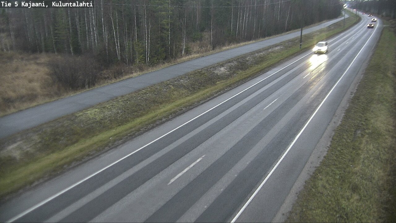 Kelikamerat Kuva Tie 5 Kajaani, Kuluntalahti, Kajaani, Kainuu