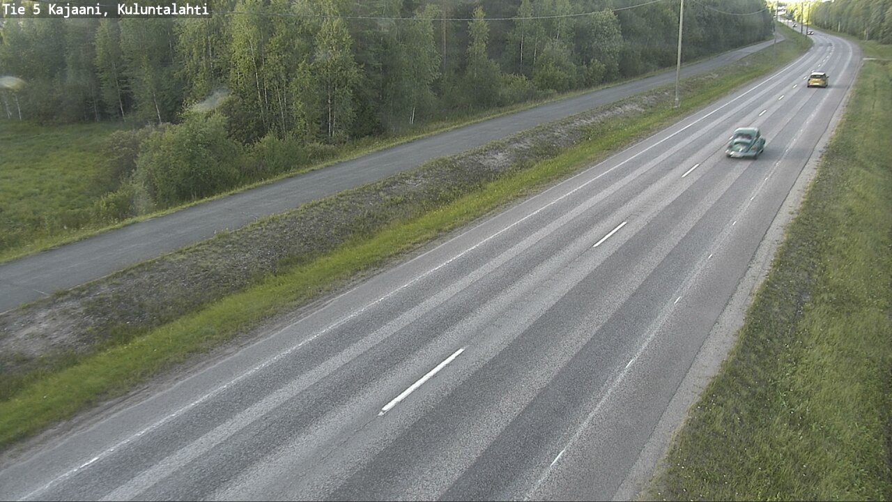 Kelikamerat Kuva Tie 5 Kajaani, Kuluntalahti, Kajaani, Kainuu