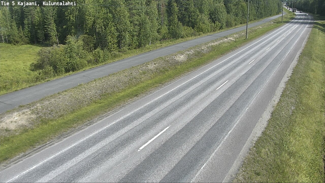 Kelikamerat Kuva Tie 5 Kajaani, Kuluntalahti, Kajaani, Kainuu