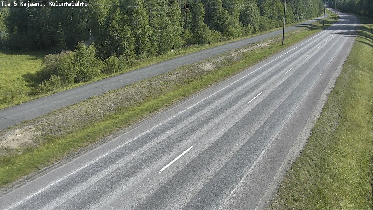 Kelikamerat Kuva Tie 5 Kajaani, Kuluntalahti, Kajaani, Kainuu